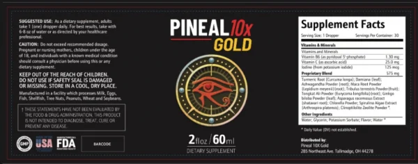 Pineal 10x facts